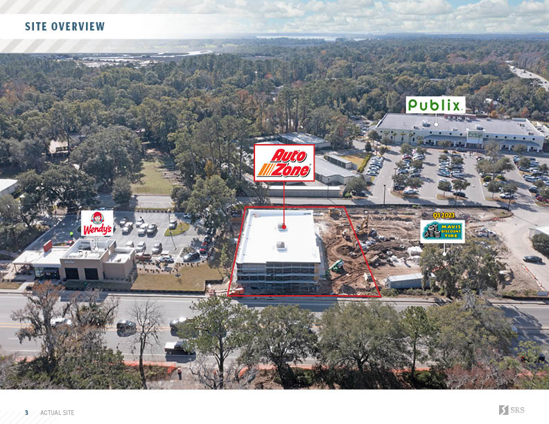Beaufort, SC AutoZone Retail investment sale in Beaufort, South Carolina SRS