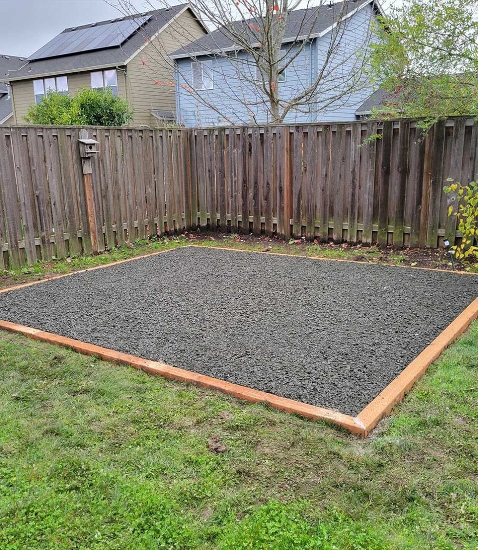 Shed Foundations South River Structures