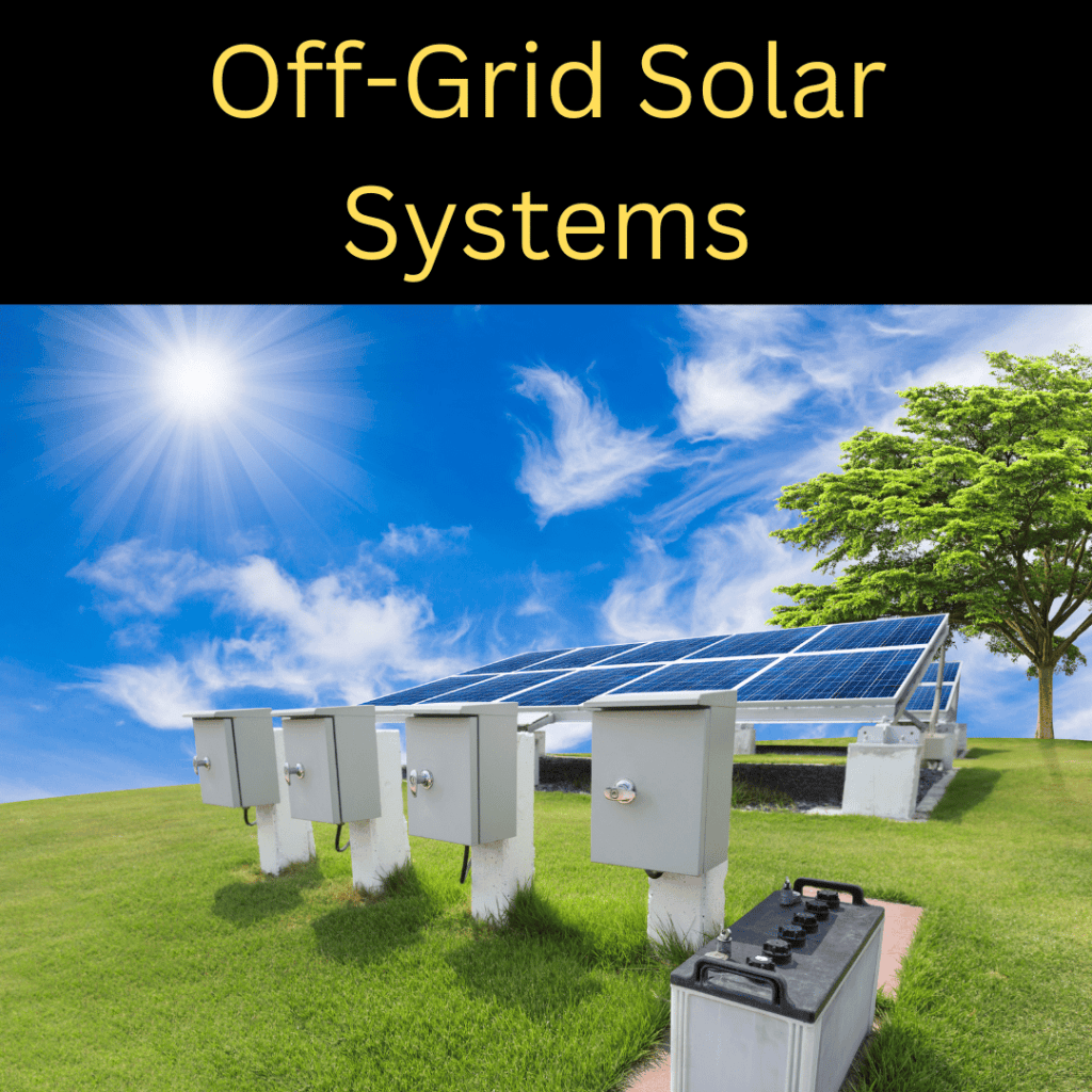 OffGrid Solar System SRT Solar Solutions