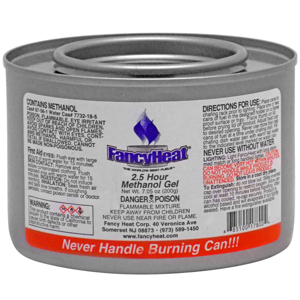 2.5 Hour Gel Burner’s S & R Trading Inc