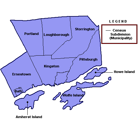 Kingston In Canada Map Ei Economic Region Of Kingston - Canada.ca