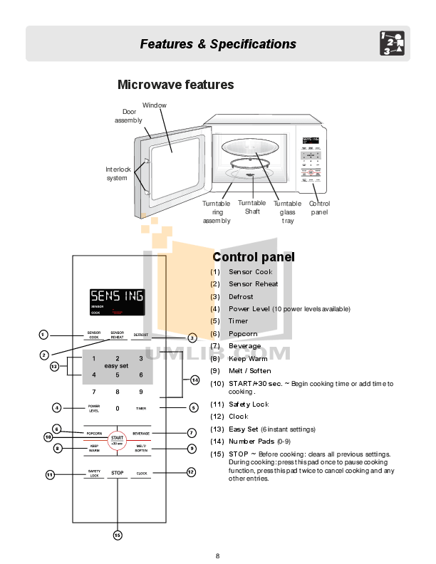 frigidaire convection microwave manual