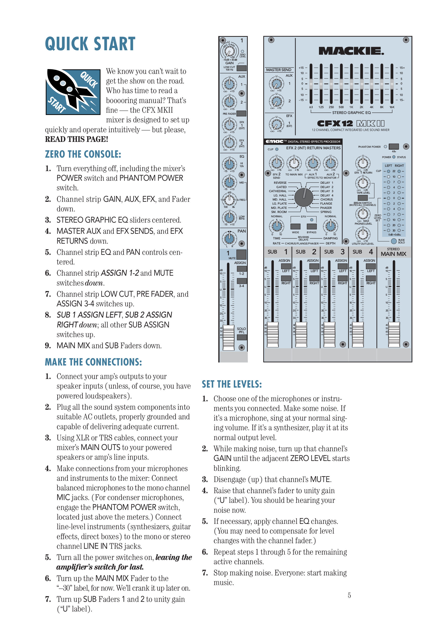 PDF manual for Mackie Other CFX mkII Series CFX 16 Line Mixer