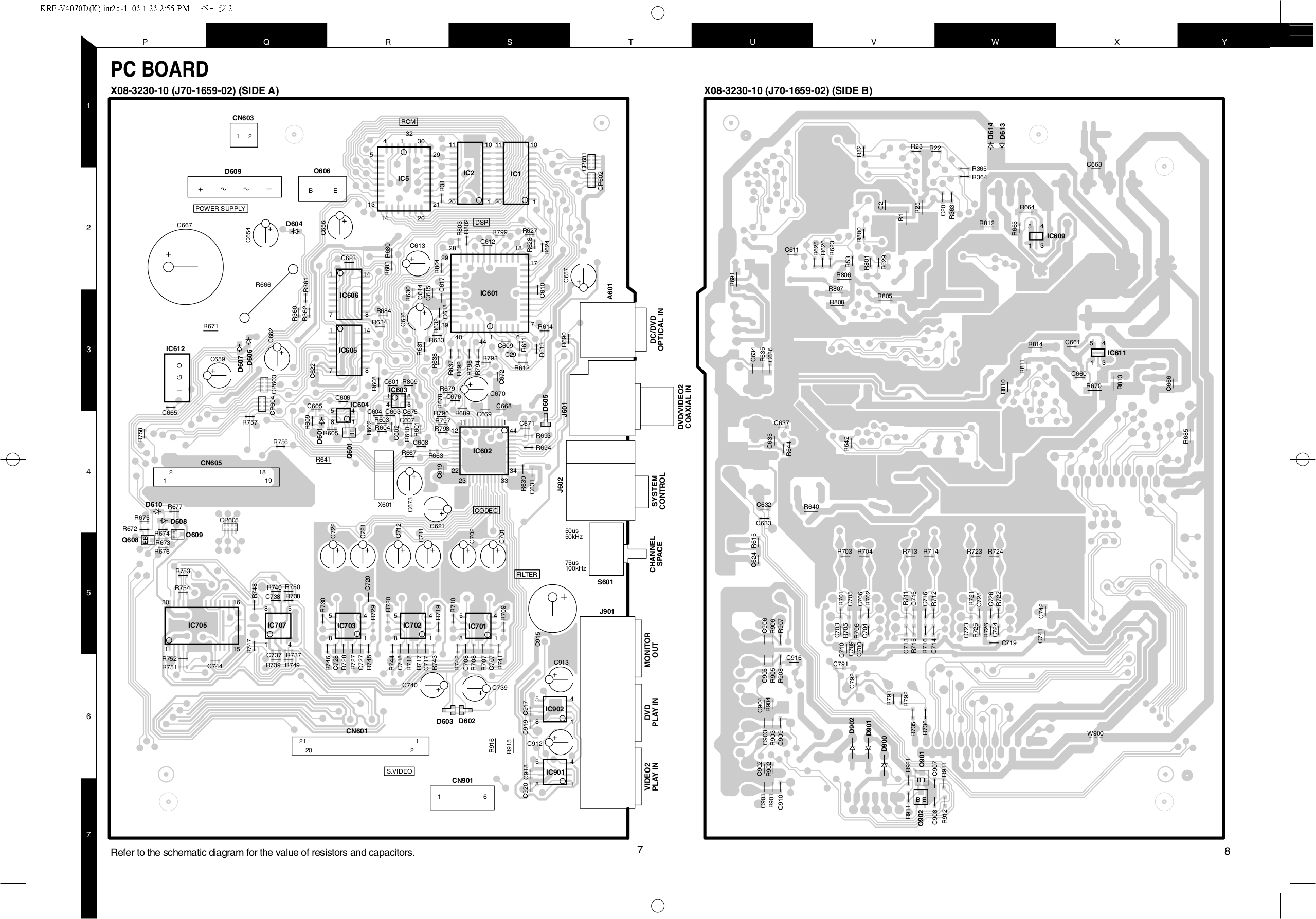 PDF manual for Kenwood Receiver KRFV5570D