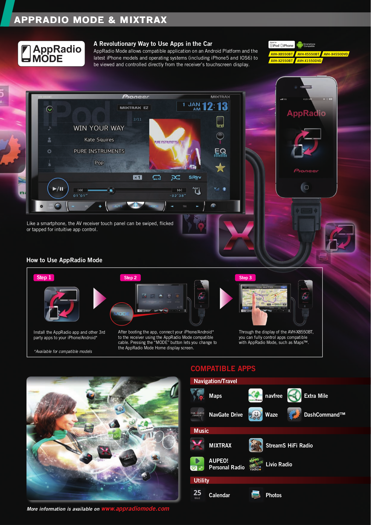 PDF manual for Pioneer Car Receiver DEH-P6600