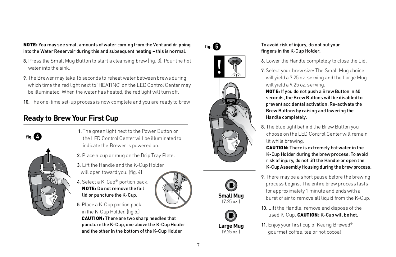 PDF manual for Keurig Coffee Maker Elite B40