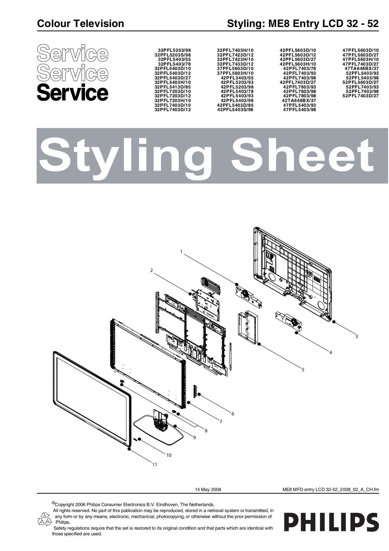 free philips tv manuals