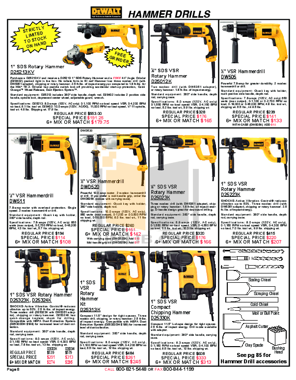 PDF manual for Dewalt Other DW896 Gauge Nibbler