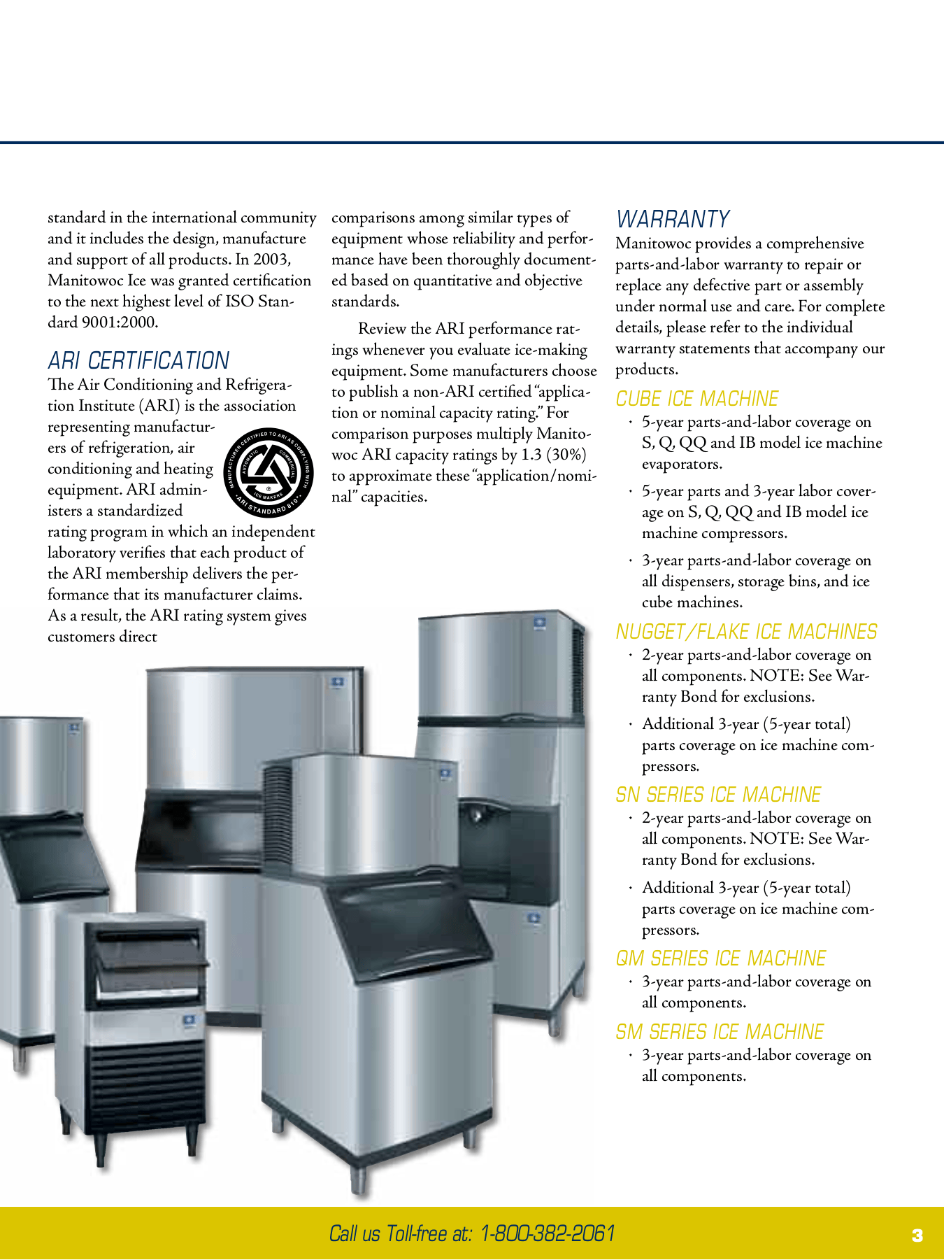 PDF manual for McCall Refrigerator DT4402001