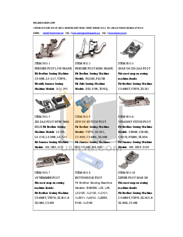 Download free pdf for Brother CS8150 Sewing Machines Other manual