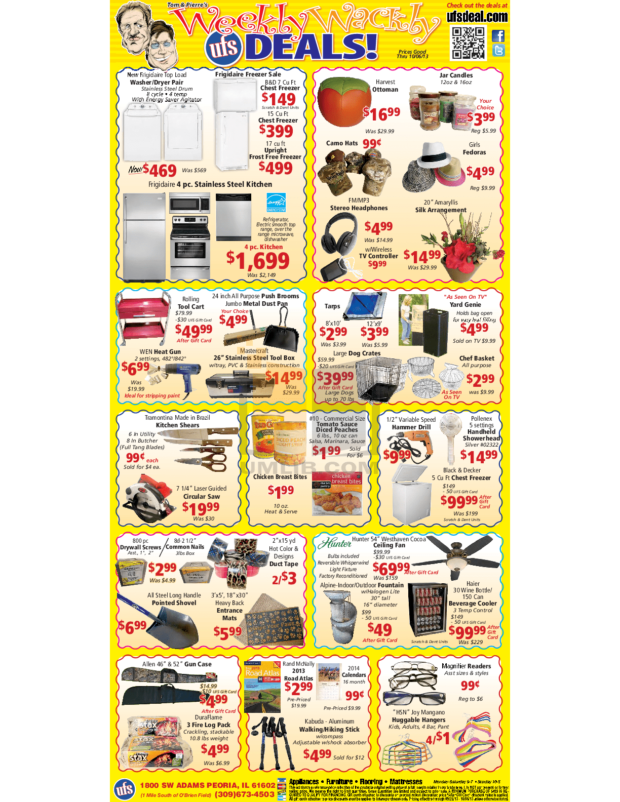 Download free pdf for Frigidaire DGUS2645LF Refrigerator manual