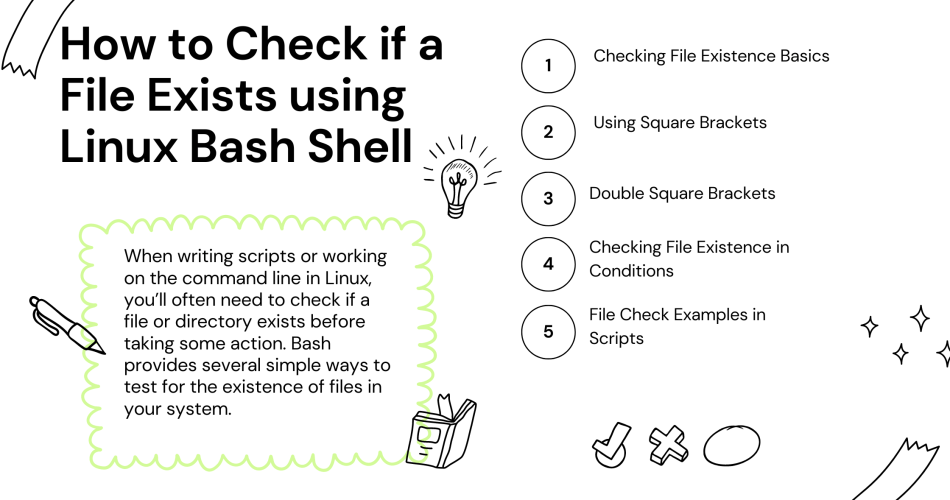 How to Check if a File Exists using Linux Bash Shell srvMGMT