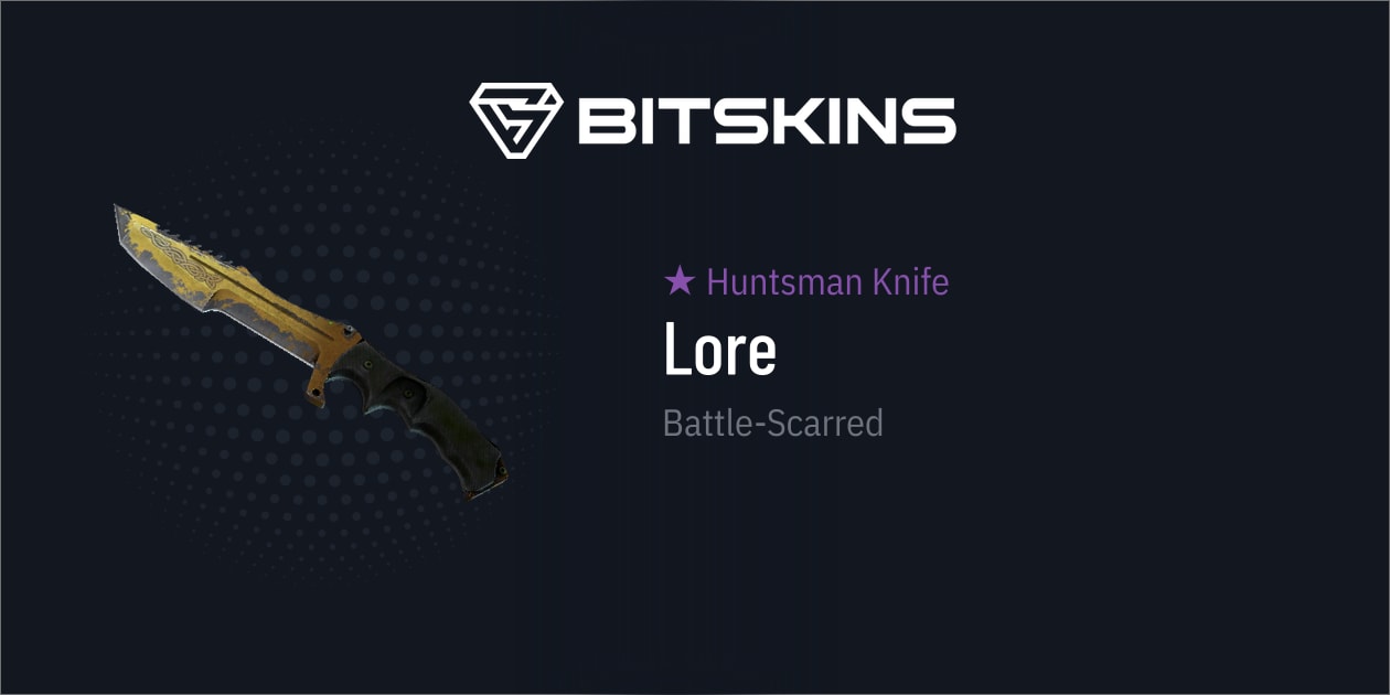 Huntsman Knife Lore (BattleScarred) CS2 Skins Find and Trade Your Desired CS2 Items