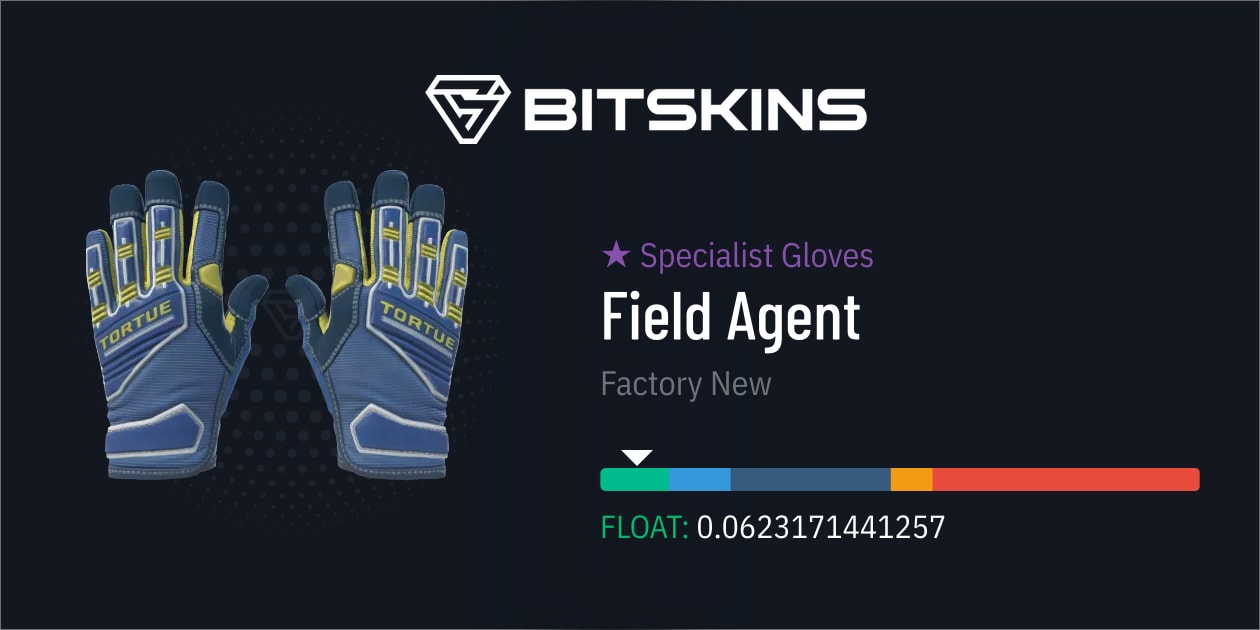 Specialist Gloves Field Agent (Factory New) CS2 Skins Find and