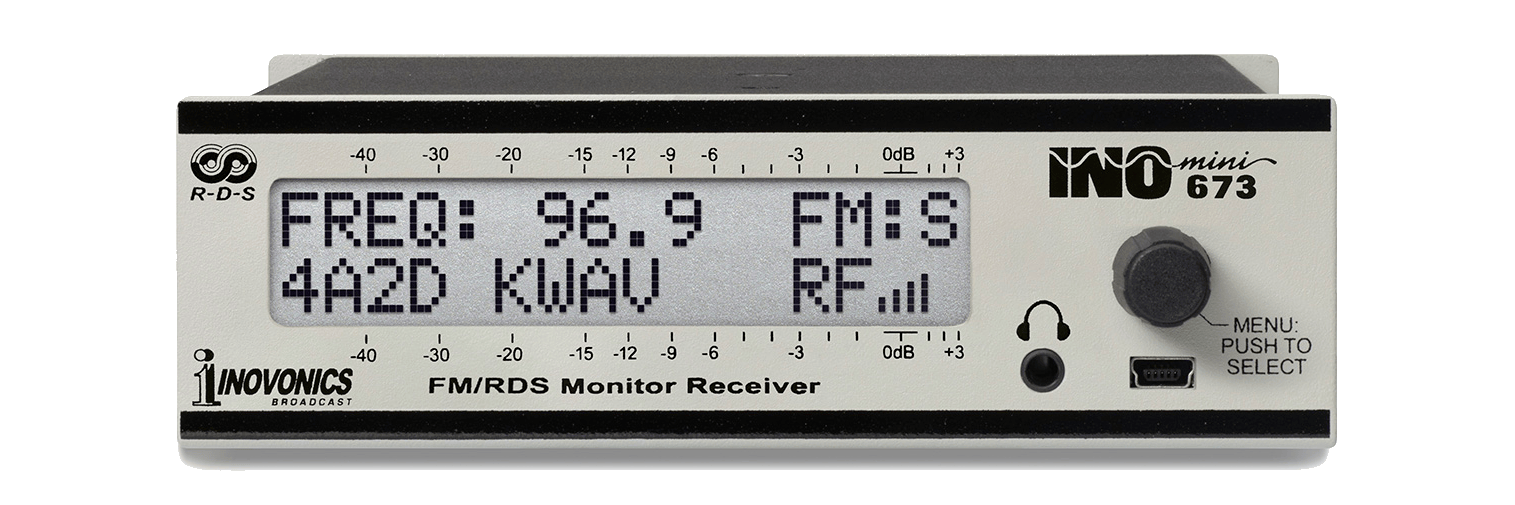 Model 673 INOmini FM Monitor/Receiver FM監視チューナー
