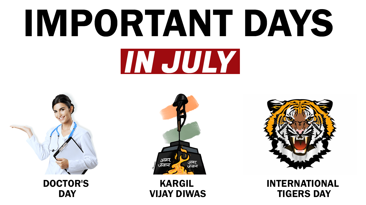 List Of Important Days In July Month [Updated List]