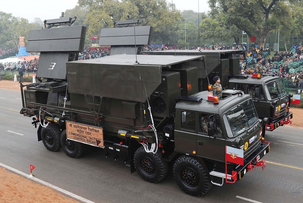 List Of The Radar Systems Used By Indian Armed Forces