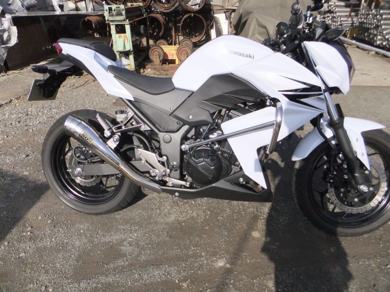 Kawasaki Z250 & Z300 Ninja model 2012 SSB crash guards / Crash Guard