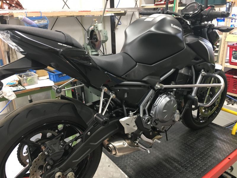 Kawasaki Z650 SSB 2017 Crash Guard Protection Cage SSB Factory Japan