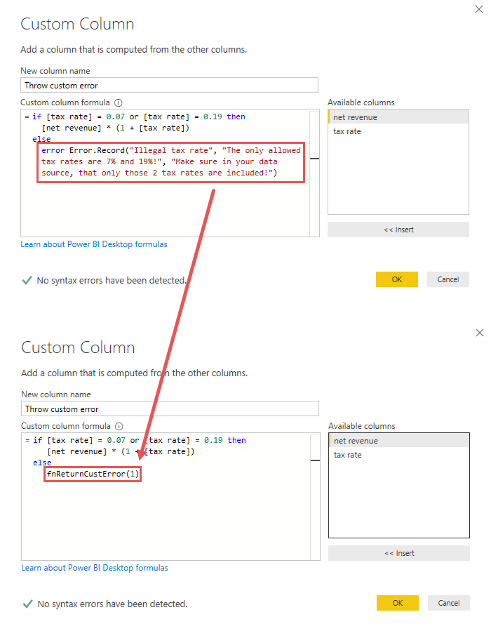 How to handle custom errors in M gracefully THE SELFSERVICEBI BLOG