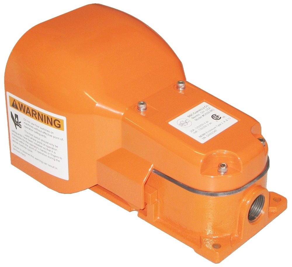 G7005K Potentiometer Foot Pedals SSC Controls The Foot Switch Experts