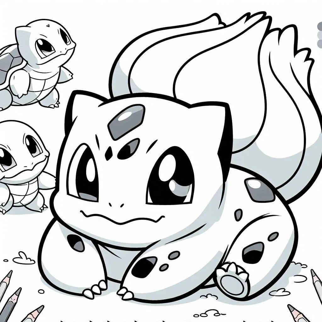 37 Bulbasaur Coloring Pages For Kids Free PDF Printables