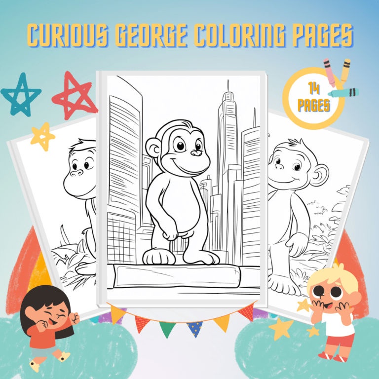 15 Curious George Coloring Pages | Free & Printable Fun