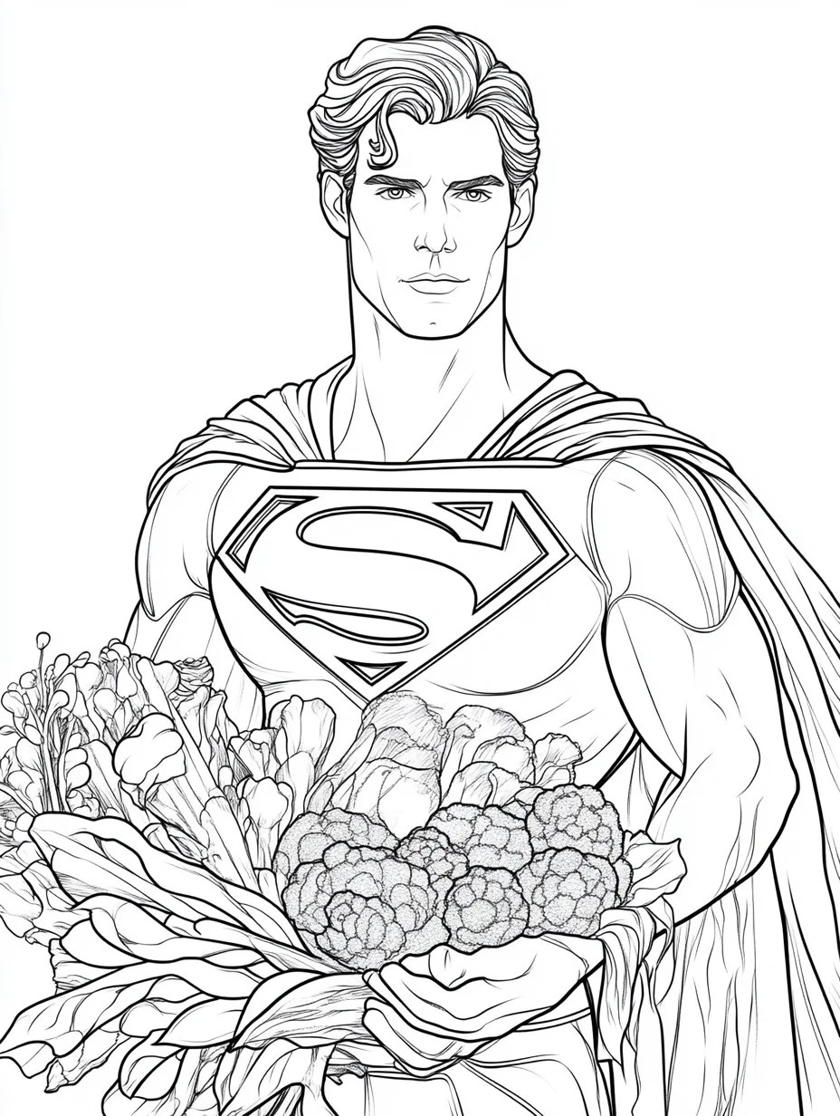 16 Superman Boyama Sayfalar?? ??ocuklar ????in ??cretsiz Yazd??r??labilir