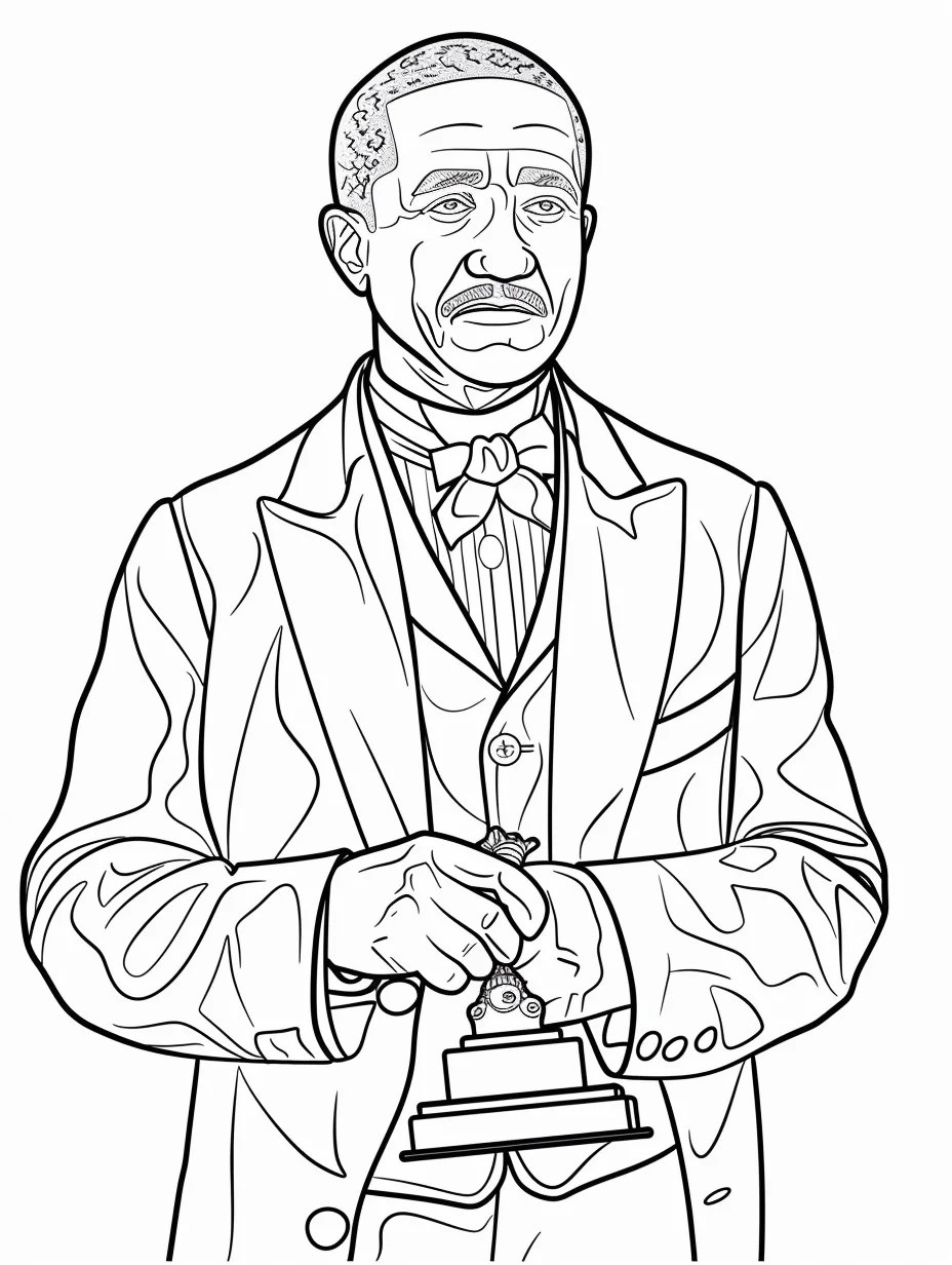 Washington Carver Coloring Pages [2025]