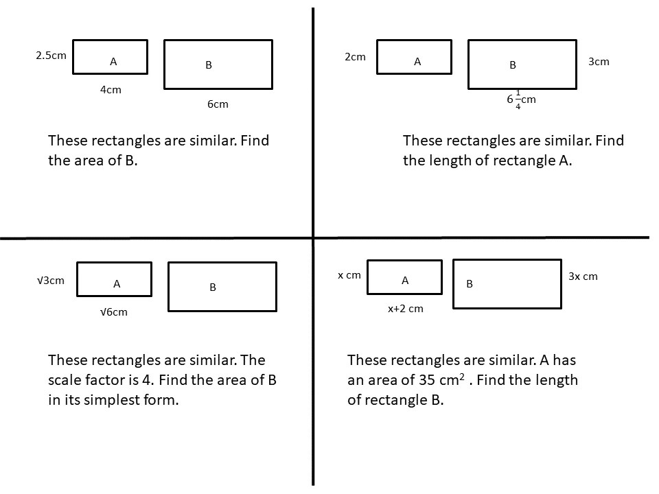 Similar rectangles SSDD Problems