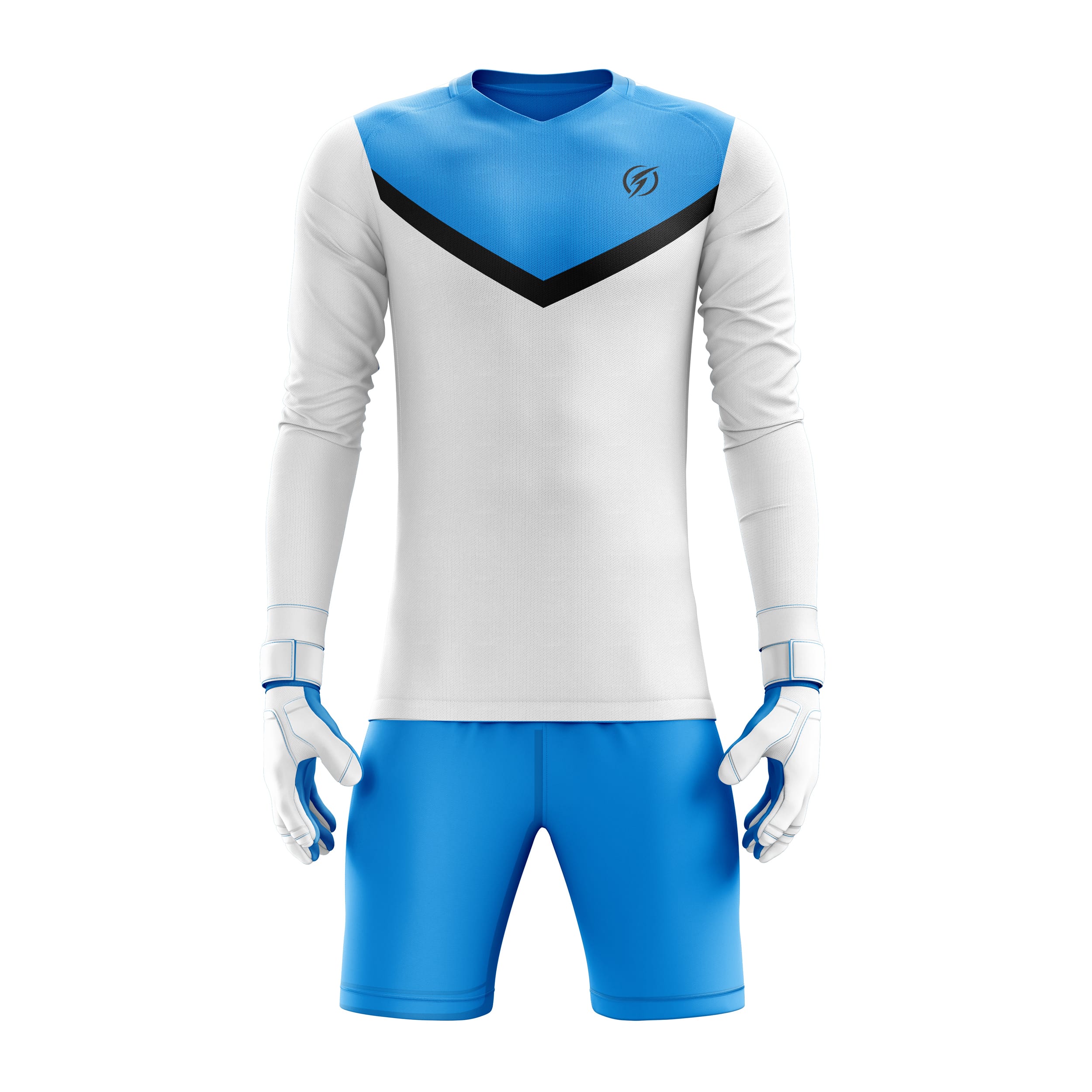 best youth soccer goalkeeper kit Soccer Goalkeeper Set Silver Sea Sport