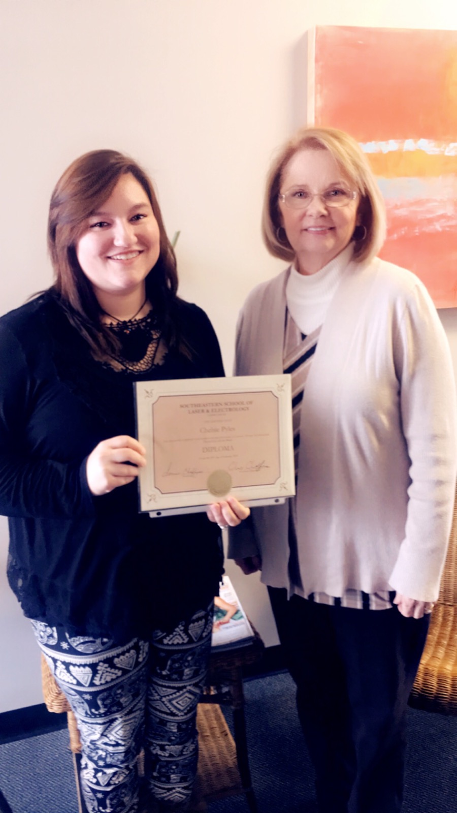 Congrats to Our Electrolysis Students! Southeastern School of Laser