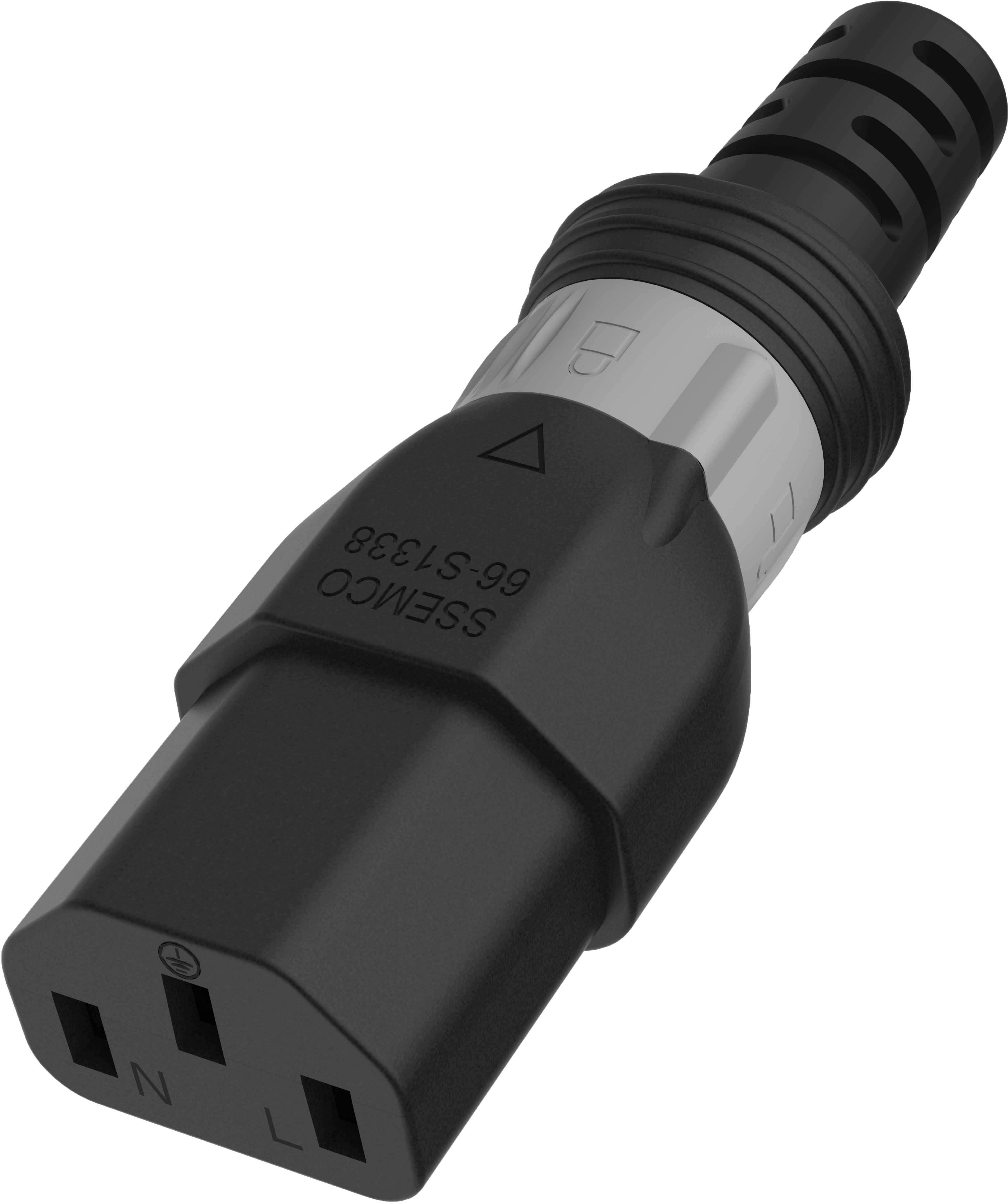 SLock C14 C13 Power Cord SSEMCO