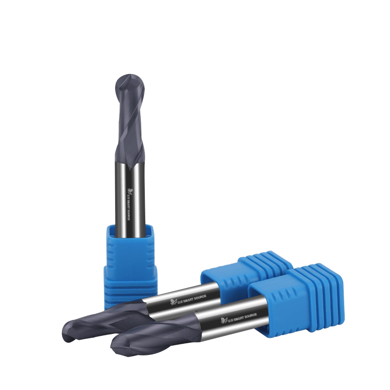 Double Flute Ball Nose End Mill Supsteed Precision