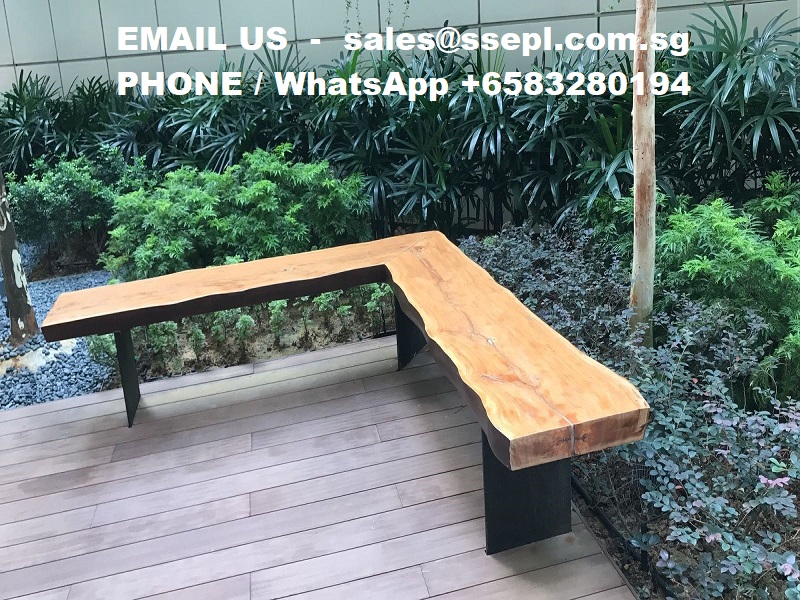 Outdoor Timber Bench Singapore Specialized Engineering Pte ltd