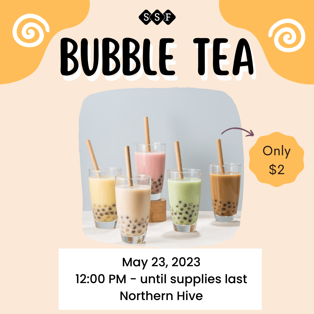 Bubble tea King Seneca Student Federation