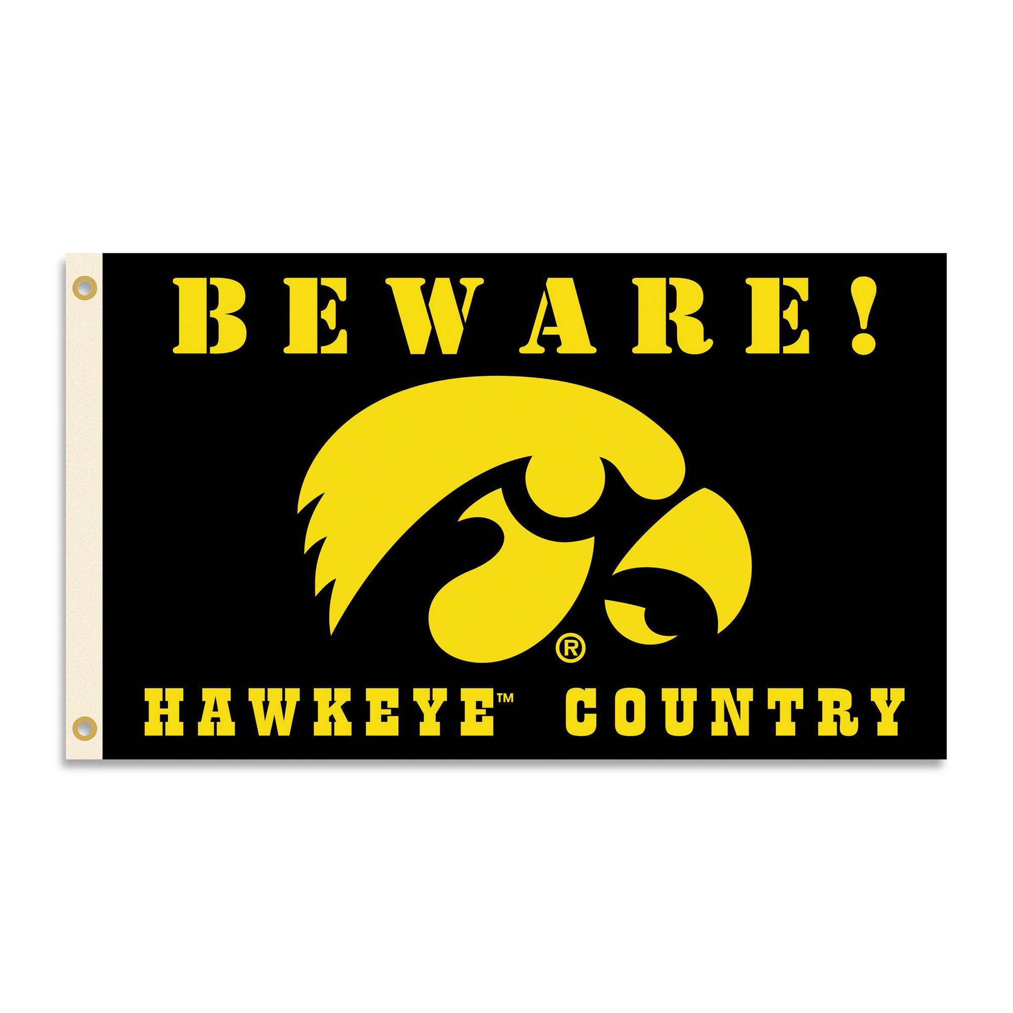 Iowa Hawkeyes 3 Ft. X 5 Ft. Flag W/Grommets Country S&S Flags