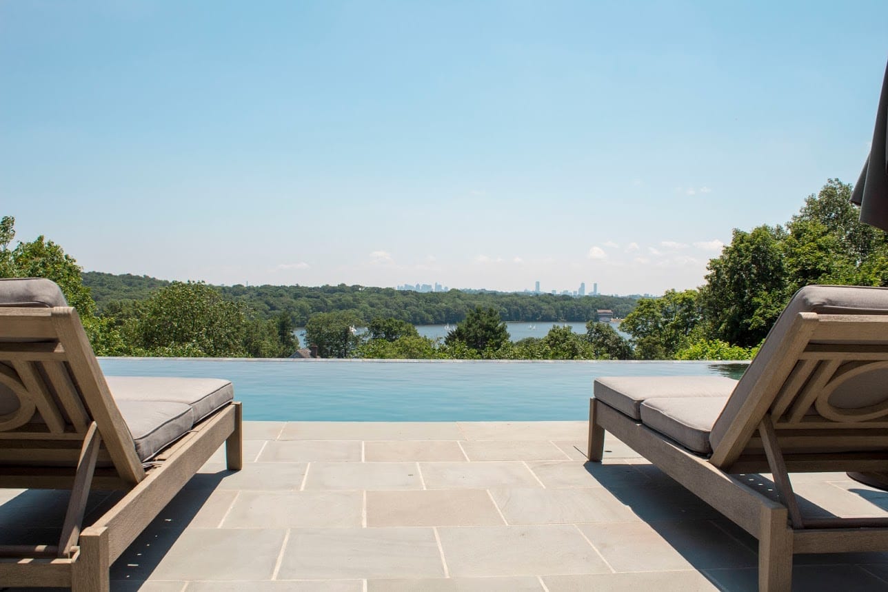 Winchester MA Pool Project SSG Pools MA Gunite Pool Builder