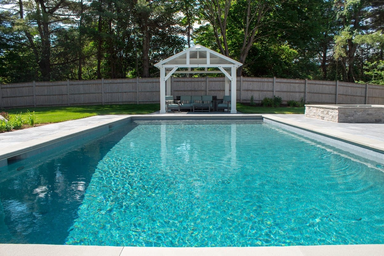 Lexington MA Pool Project SSG Pools MA Gunite Pool Builder