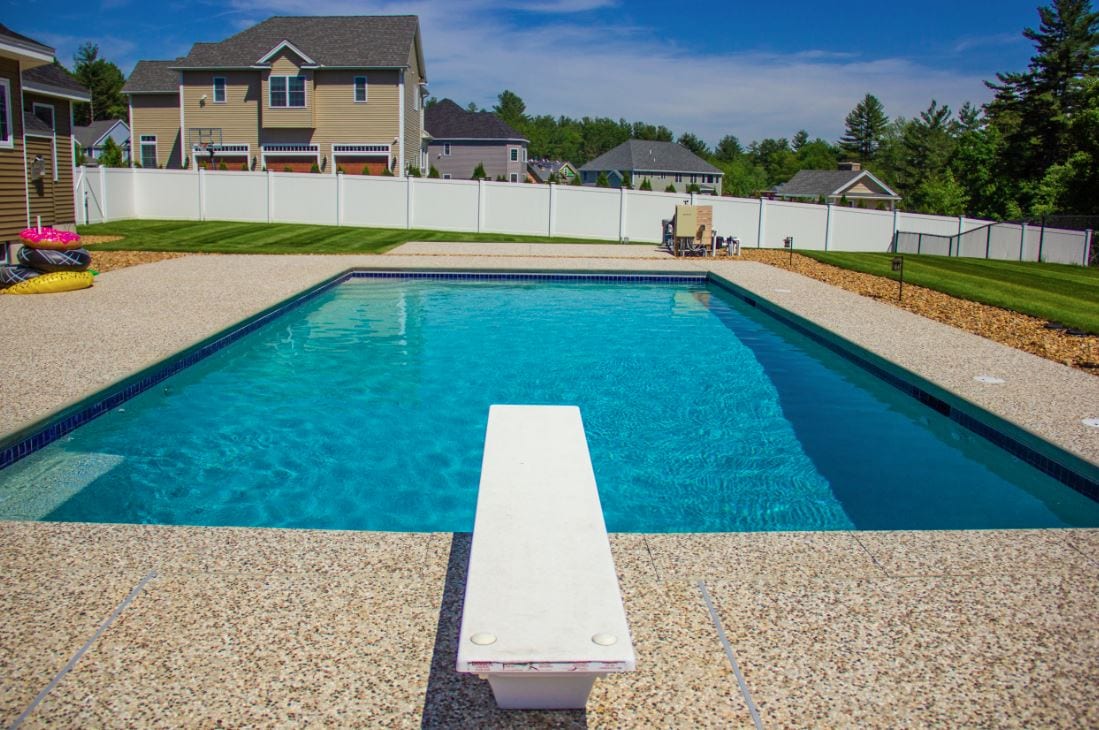 Salem NH Pool Project SSG Pools NH Gunite Pool Builder