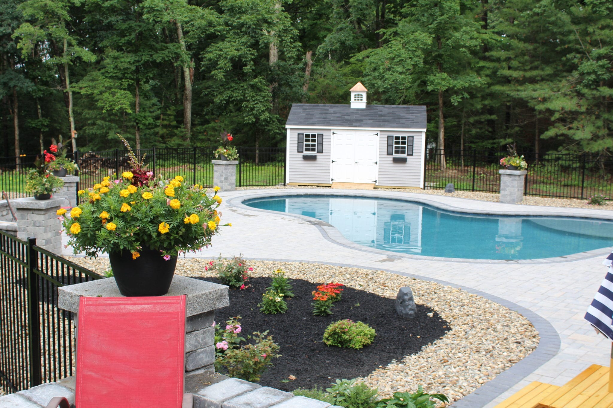 Boxford MA Pool The Kennerson's SSG Pools