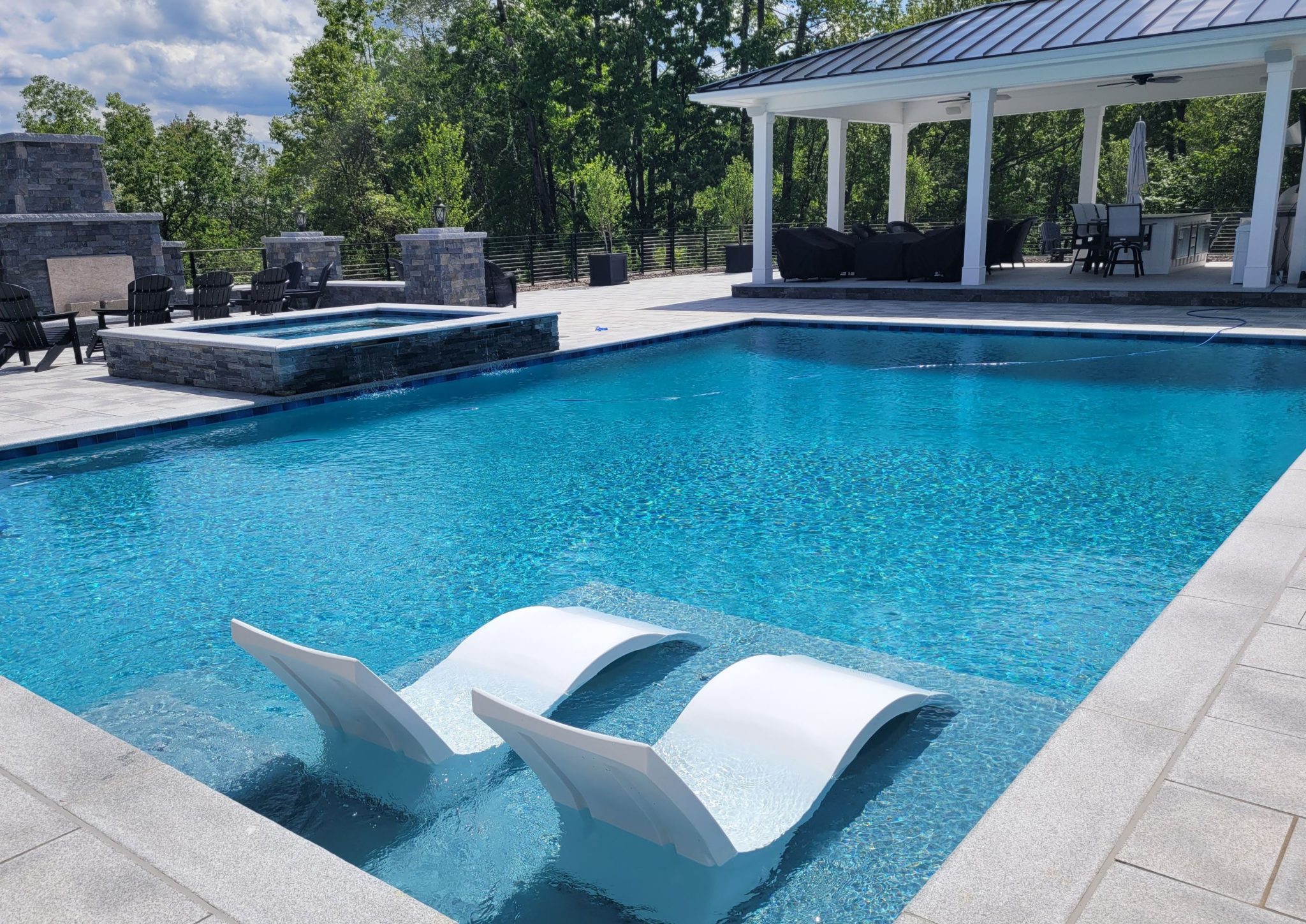 Hollis New Hampshire Pool The Schifone's SSG Pools