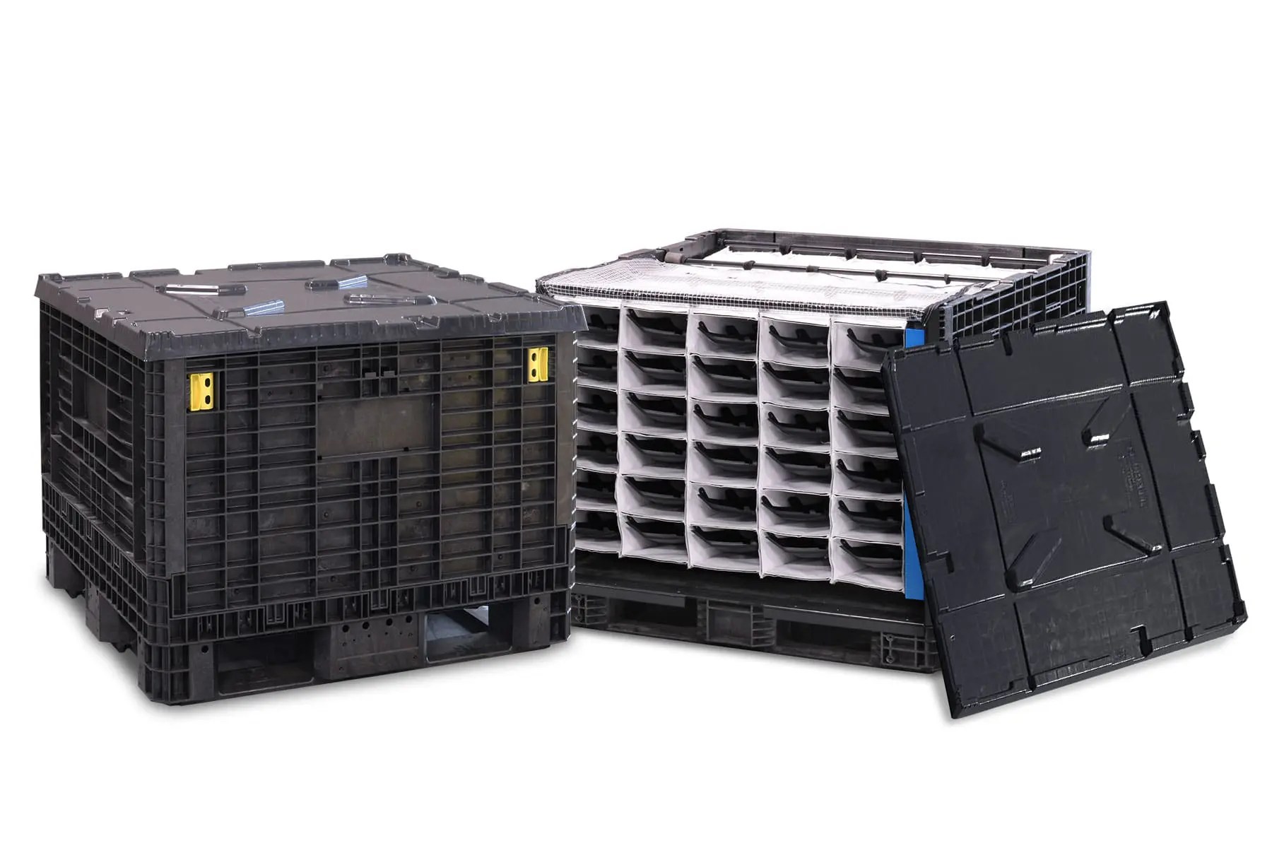 Bulk containers. GlobalStac, BulkStac, Pallet+ and more • Collapsible