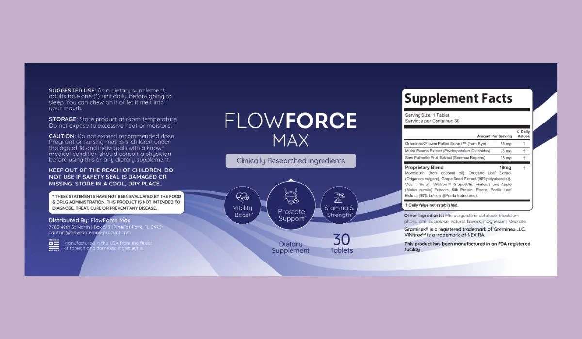 FlowForce Max Reviews Shocking User Reviews and Side Effects Report