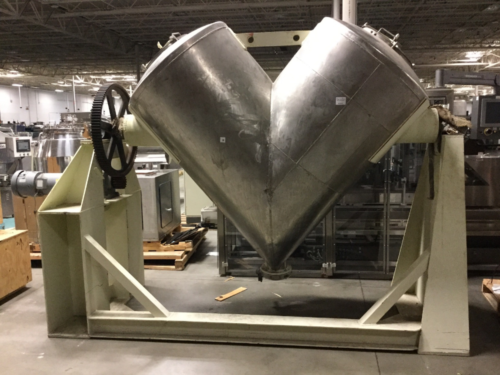 Patterson Kelly 50 Cu Ft Twin Shell Dry VBlender Surplus Solutions