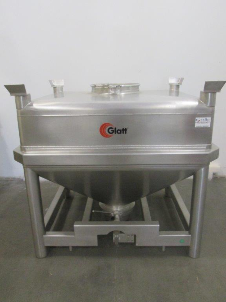 Glatt 15 cubic Foot Stainless Steel Totes Surplus Solutions