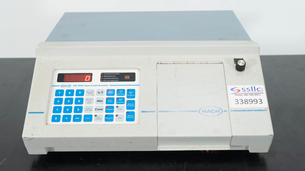 Hach DR/3000 Spectrophotometer Surplus Solutions