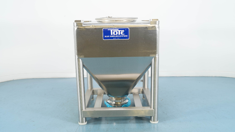 Totes Bulk Handling 800 Liter Stainless Steel Tote Surplus Solutions