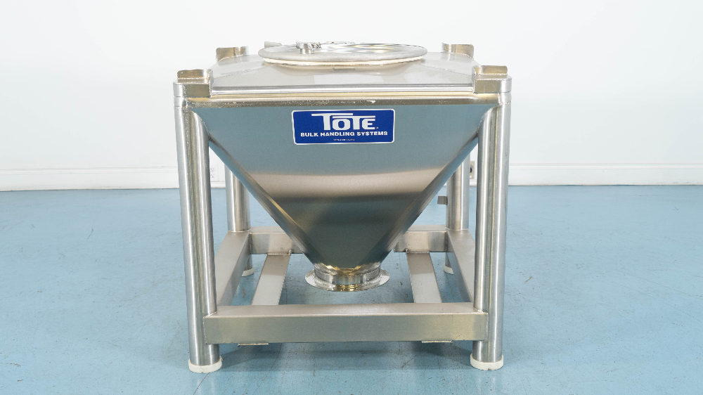 Totes Bulk Handling 400 Liter Stainless Steel Tote Surplus Solutions