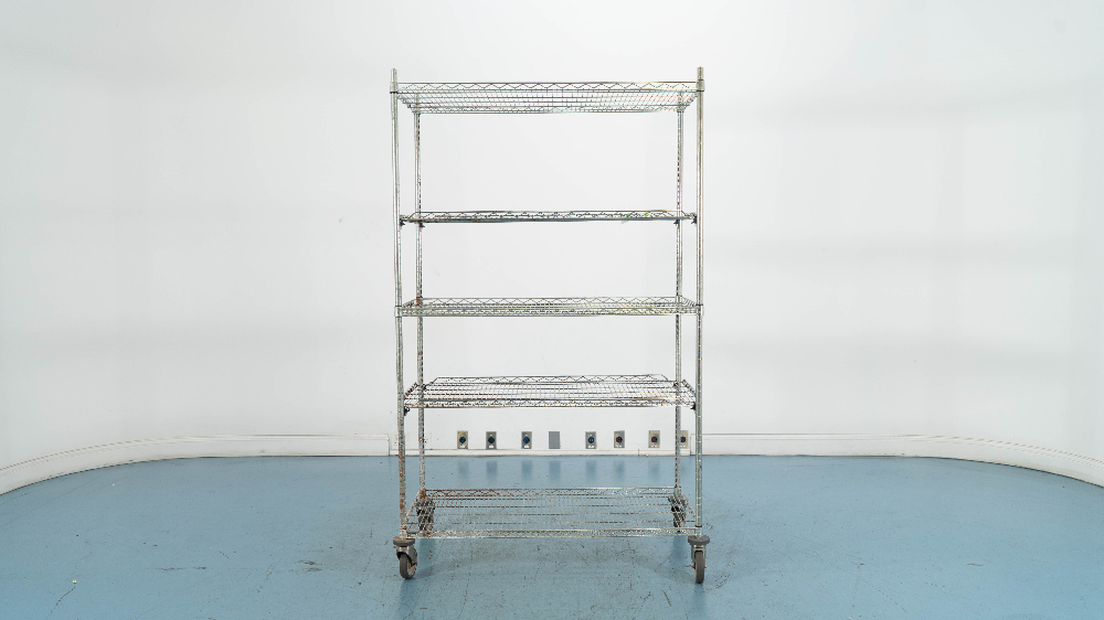 Metro 4' Portable Wire Shelving Unit Surplus Solutions